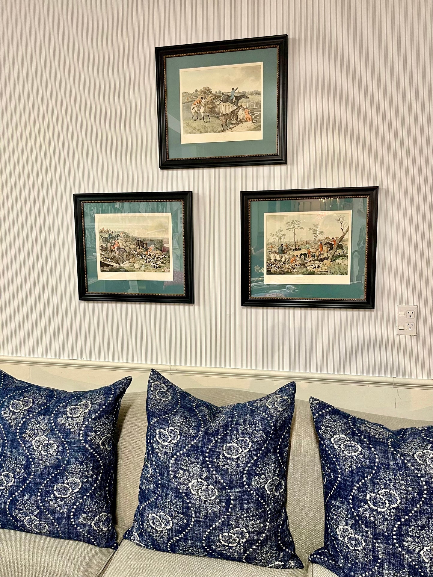 Set of 3 x Hunting Prints