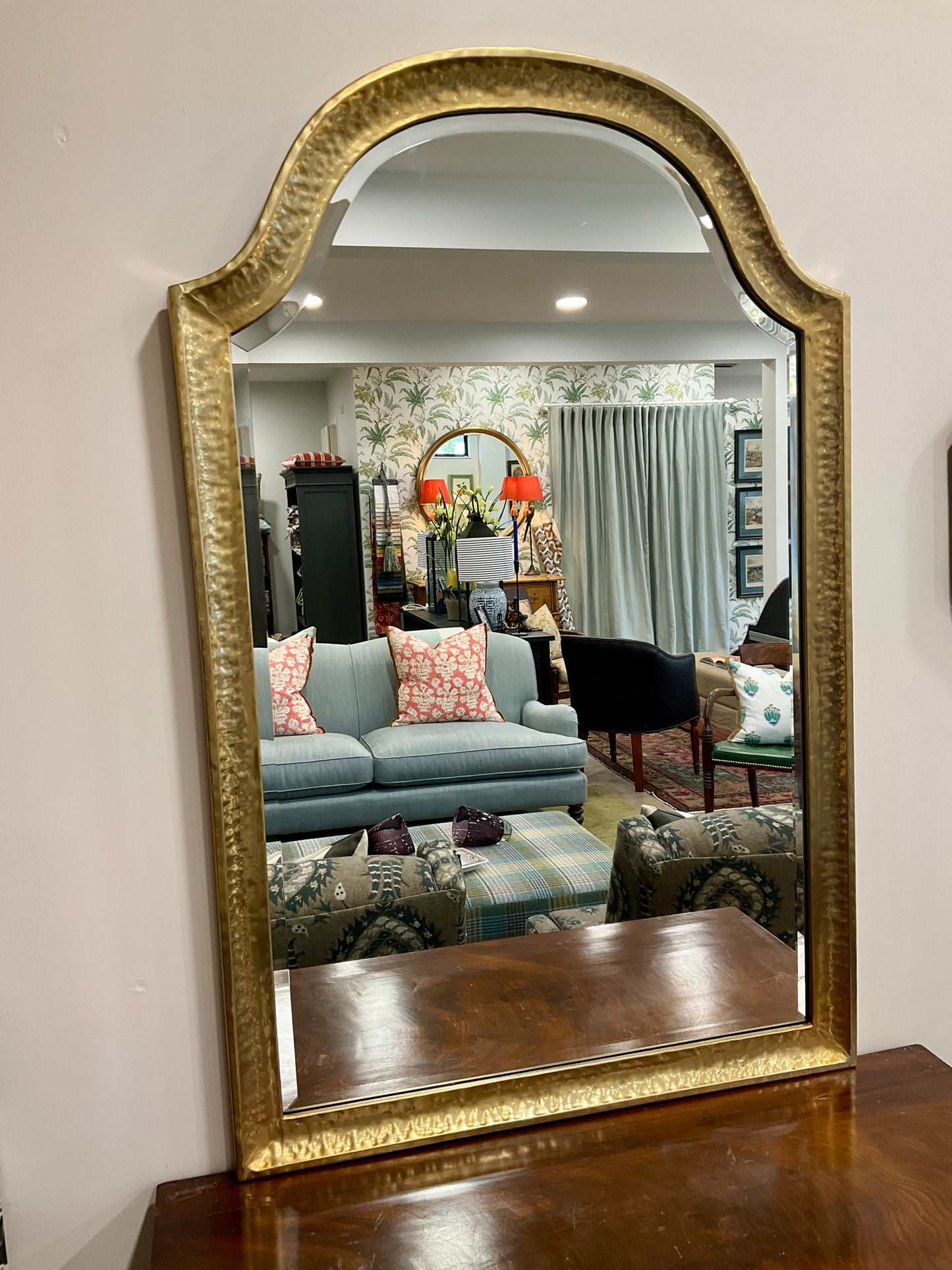 Marcello Gold Metal framed Mirror