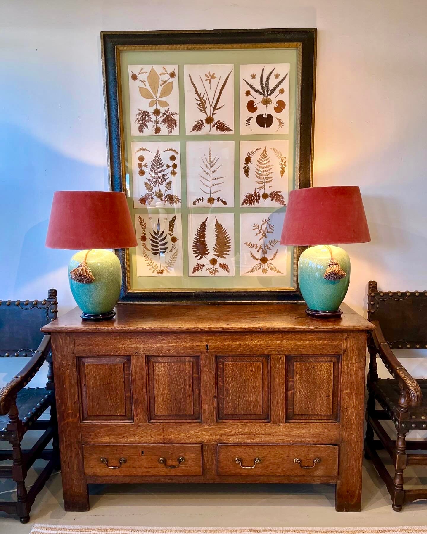 Antique Pressed Herbarium Botanicals