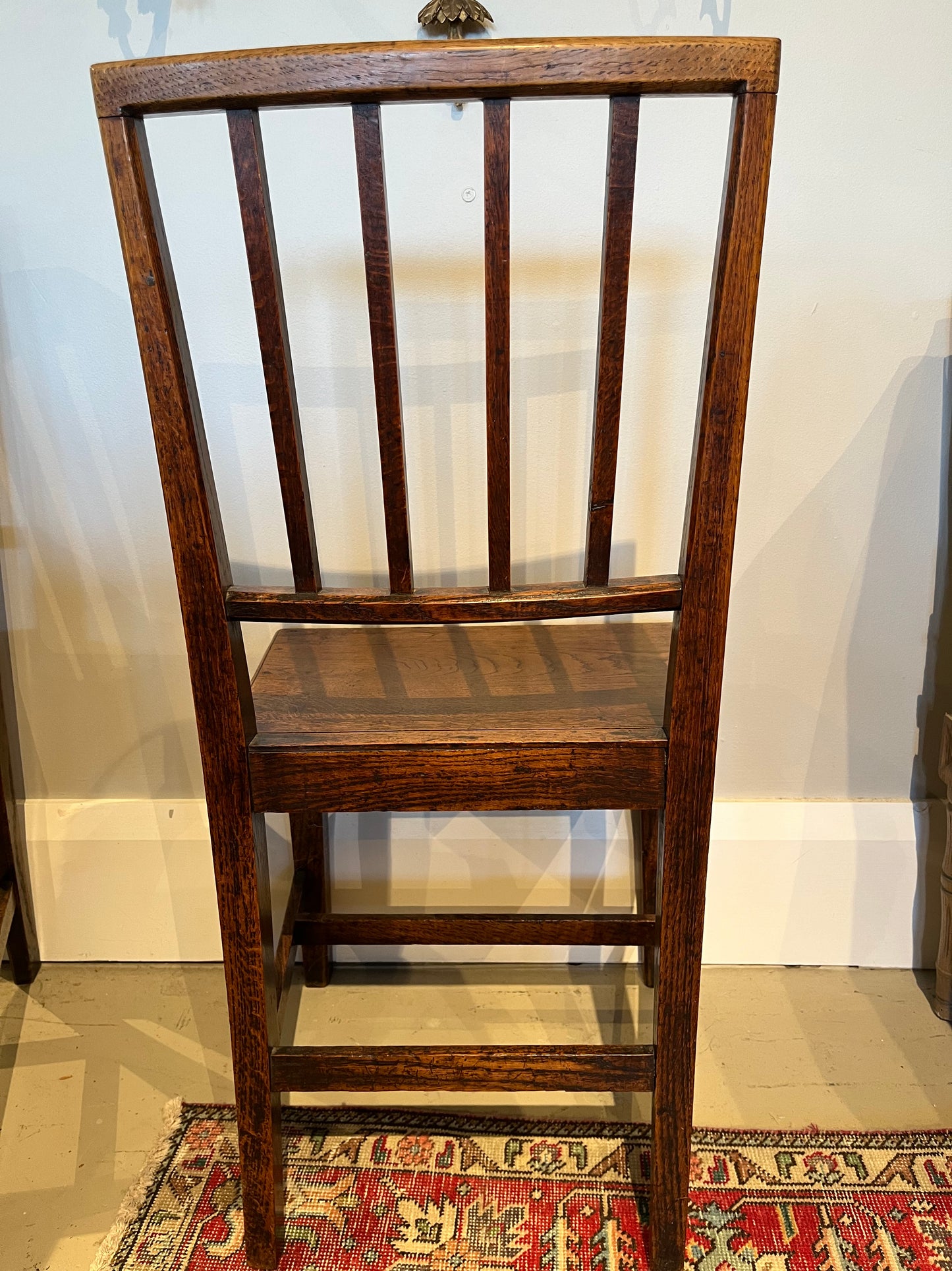 Set of 4 x Oak Georgian Chairs