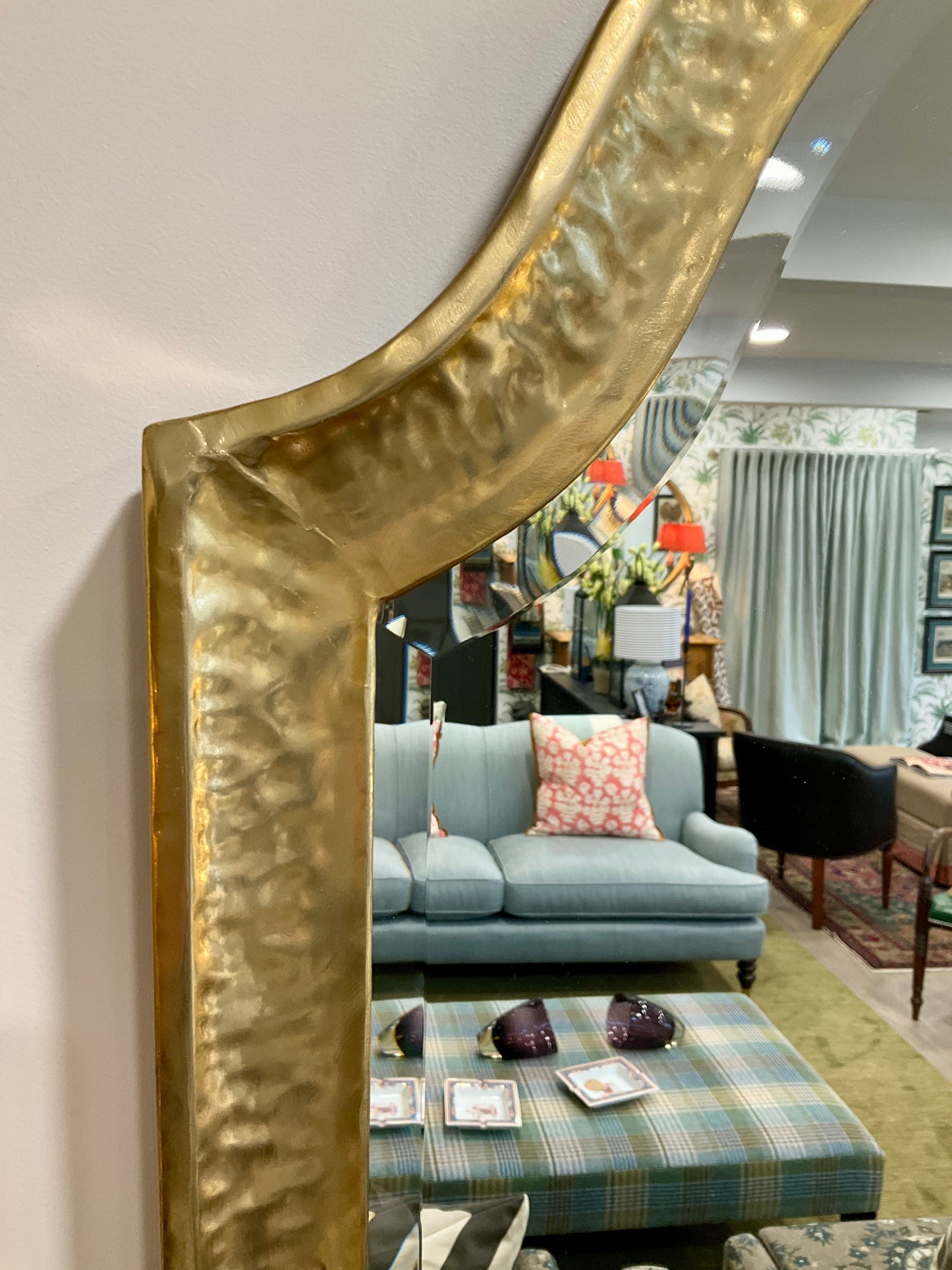 Marcello Gold Metal framed Mirror