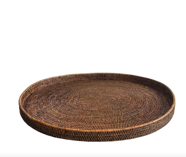 Large Oval Rattan Tray Kit & Caboodle NZ