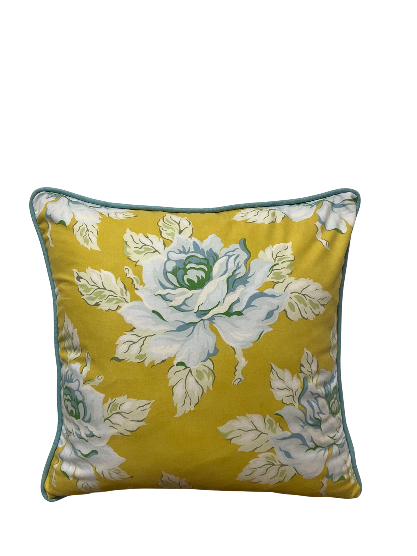 Canary Floral Cushion