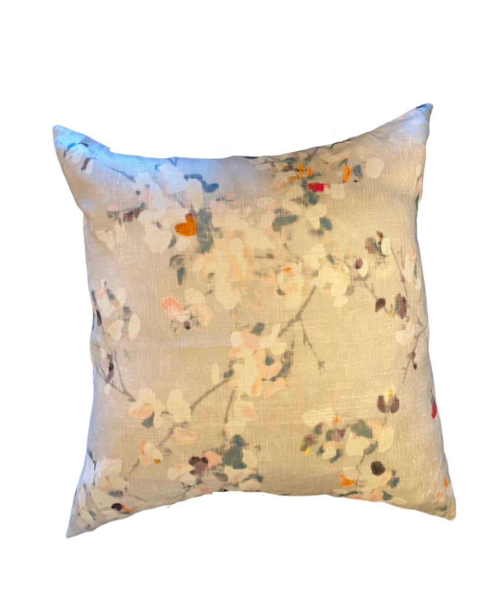 Silk Chinese Blossom Cushion