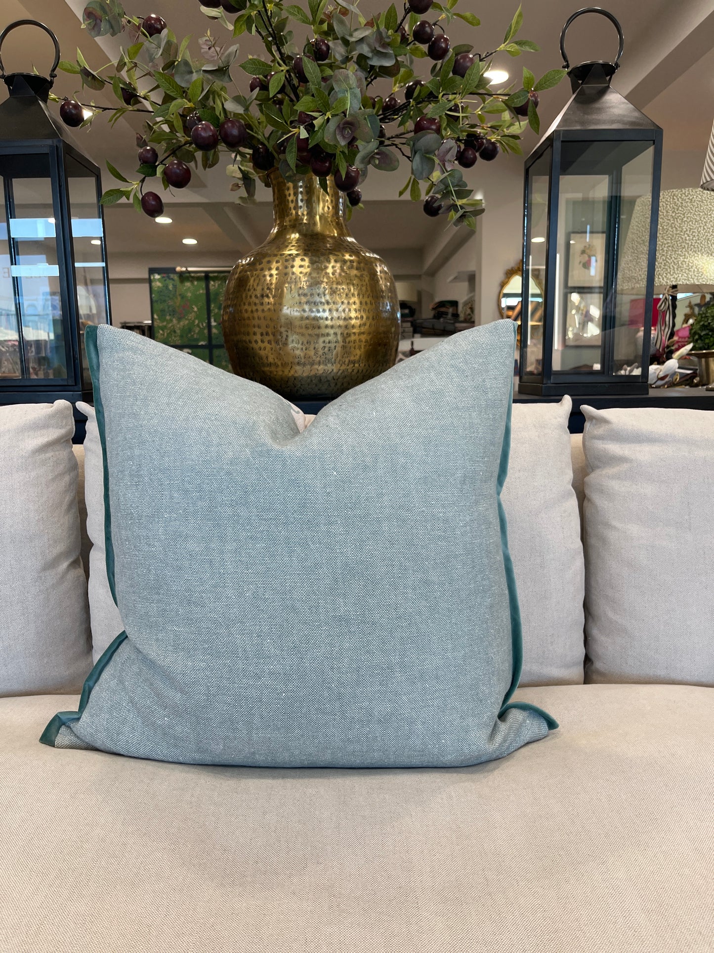 Maddeaux Trellis Cushion