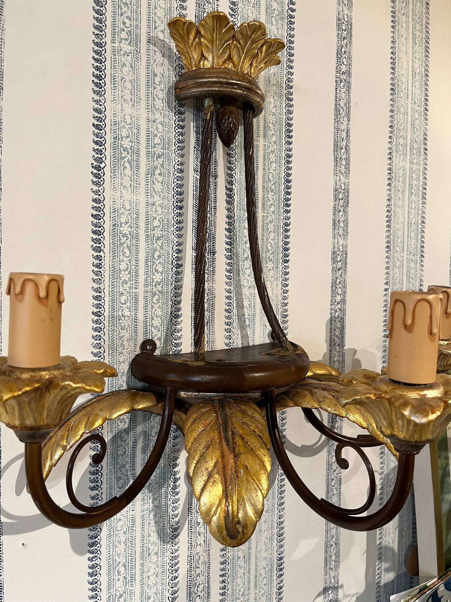 Florentine Gilt Wall Sconce