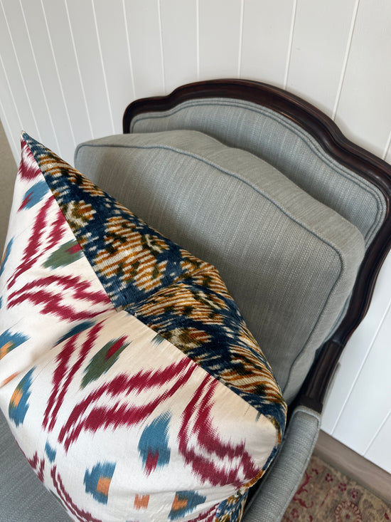 Mod Motif Velvet Cushion