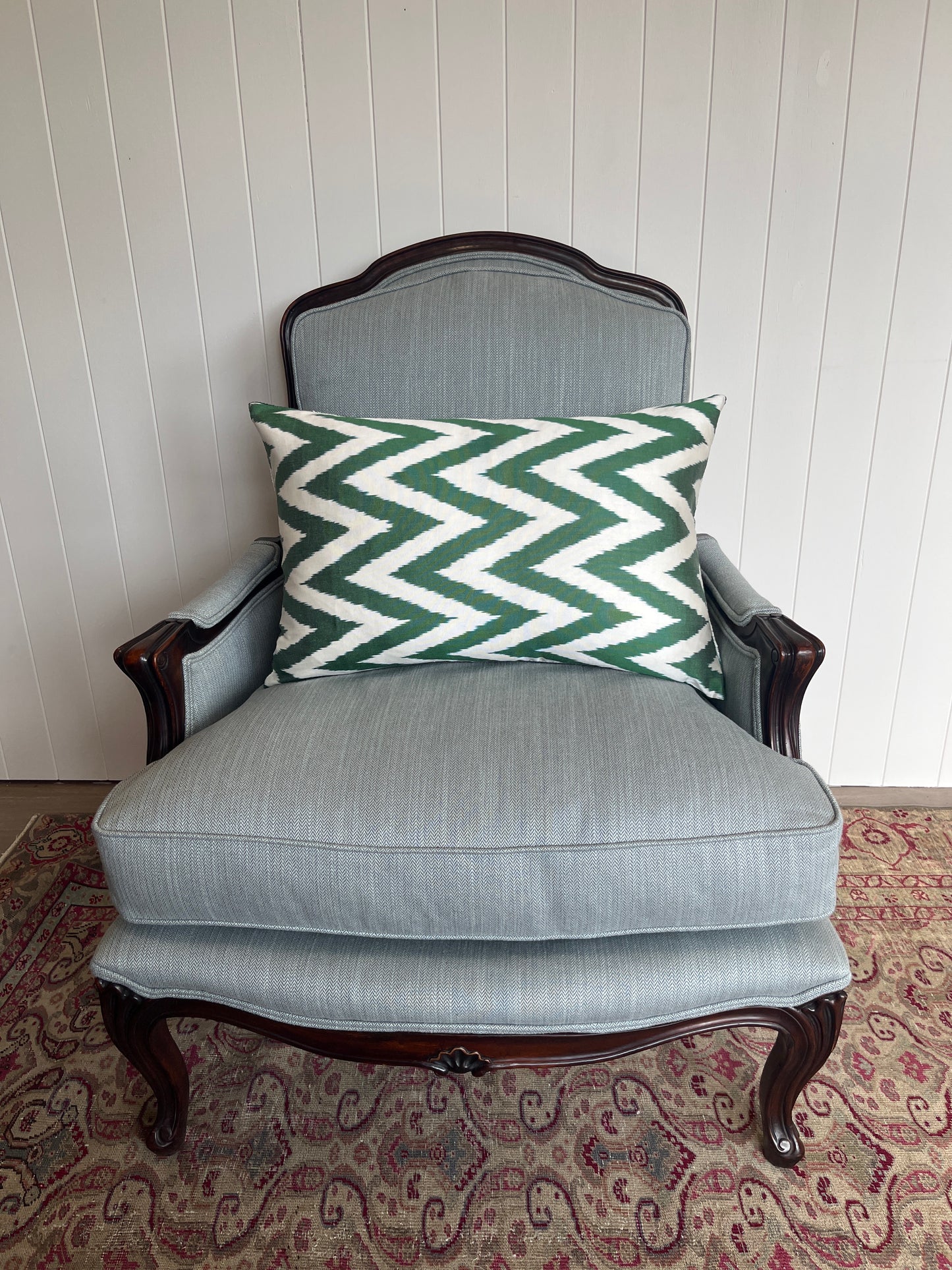 Alhambra Mosaic & Cheveron Reversible Cushion