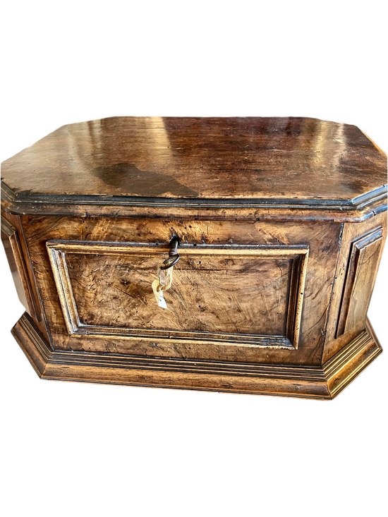 Antique Florentine Deed Box