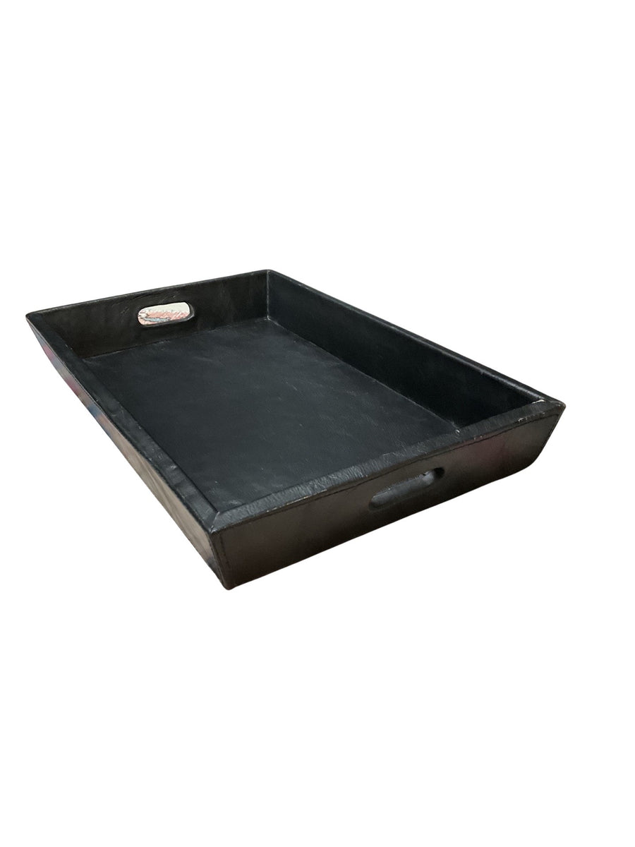 Black Leather Tray Kit & Caboodle NZ