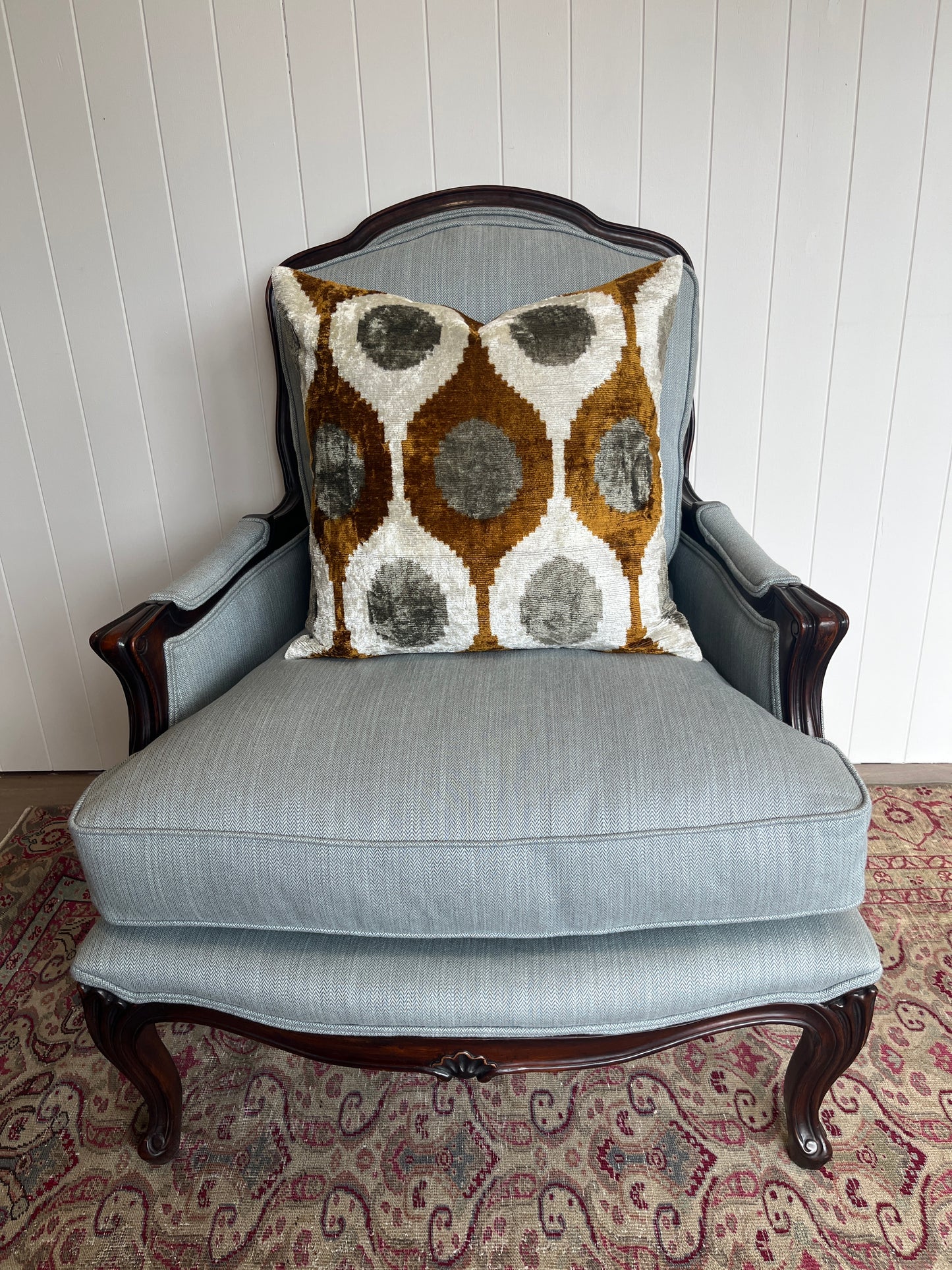 Mod Geo Gold Cushion