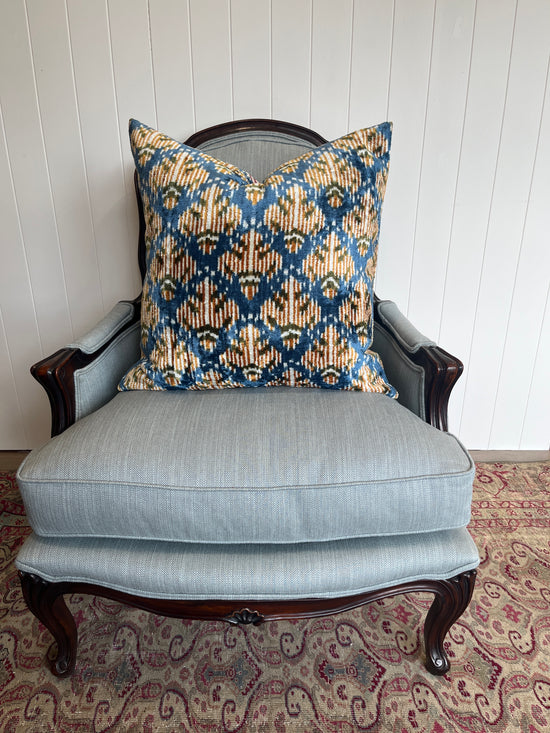 Mod Motif Velvet Cushion