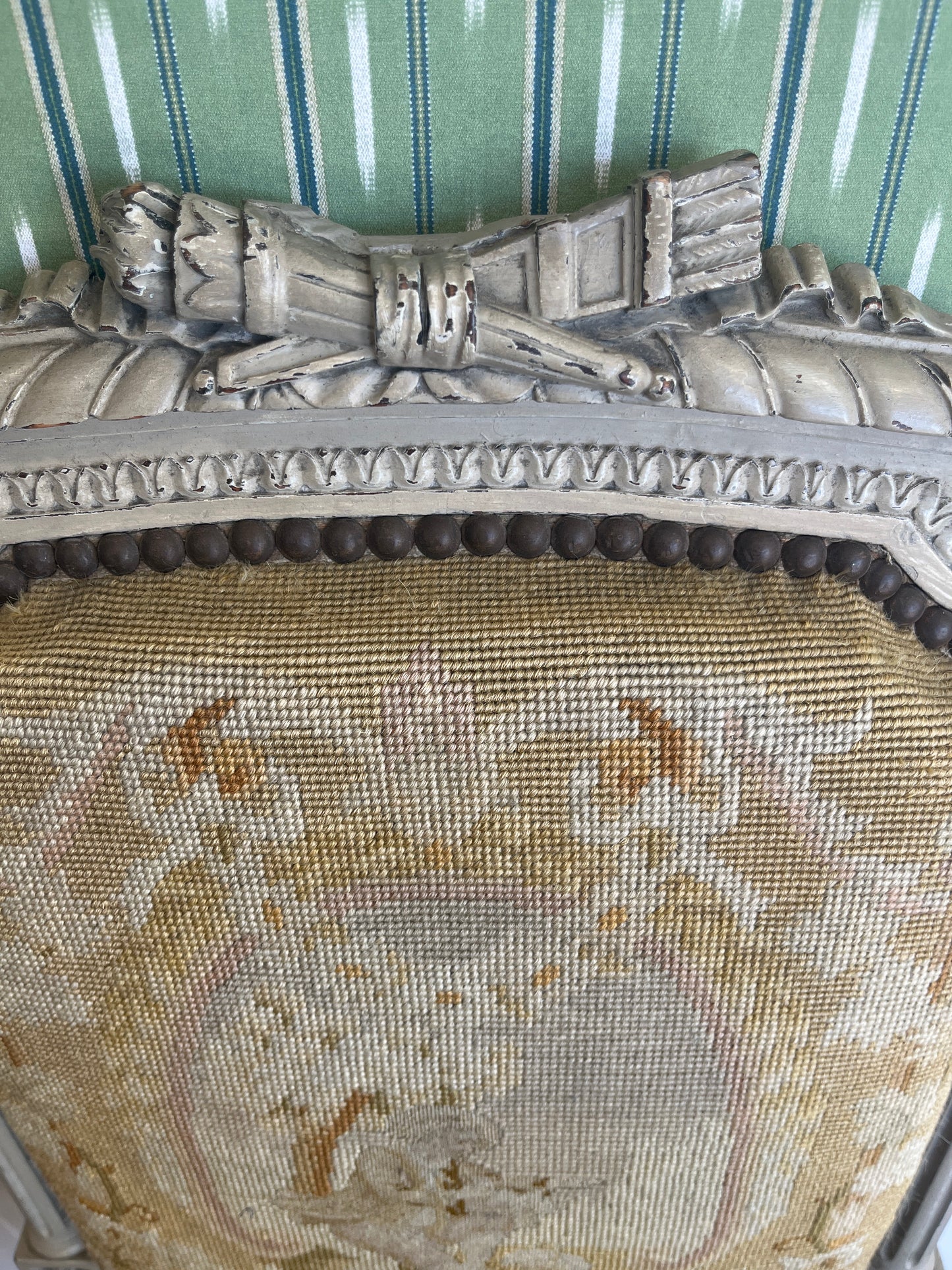 Antique French Tapestry Chair