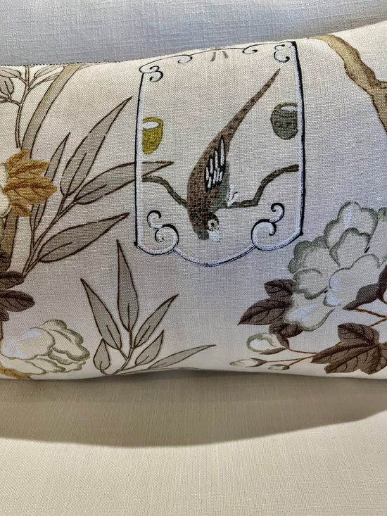 Oriental Parrot Bolster