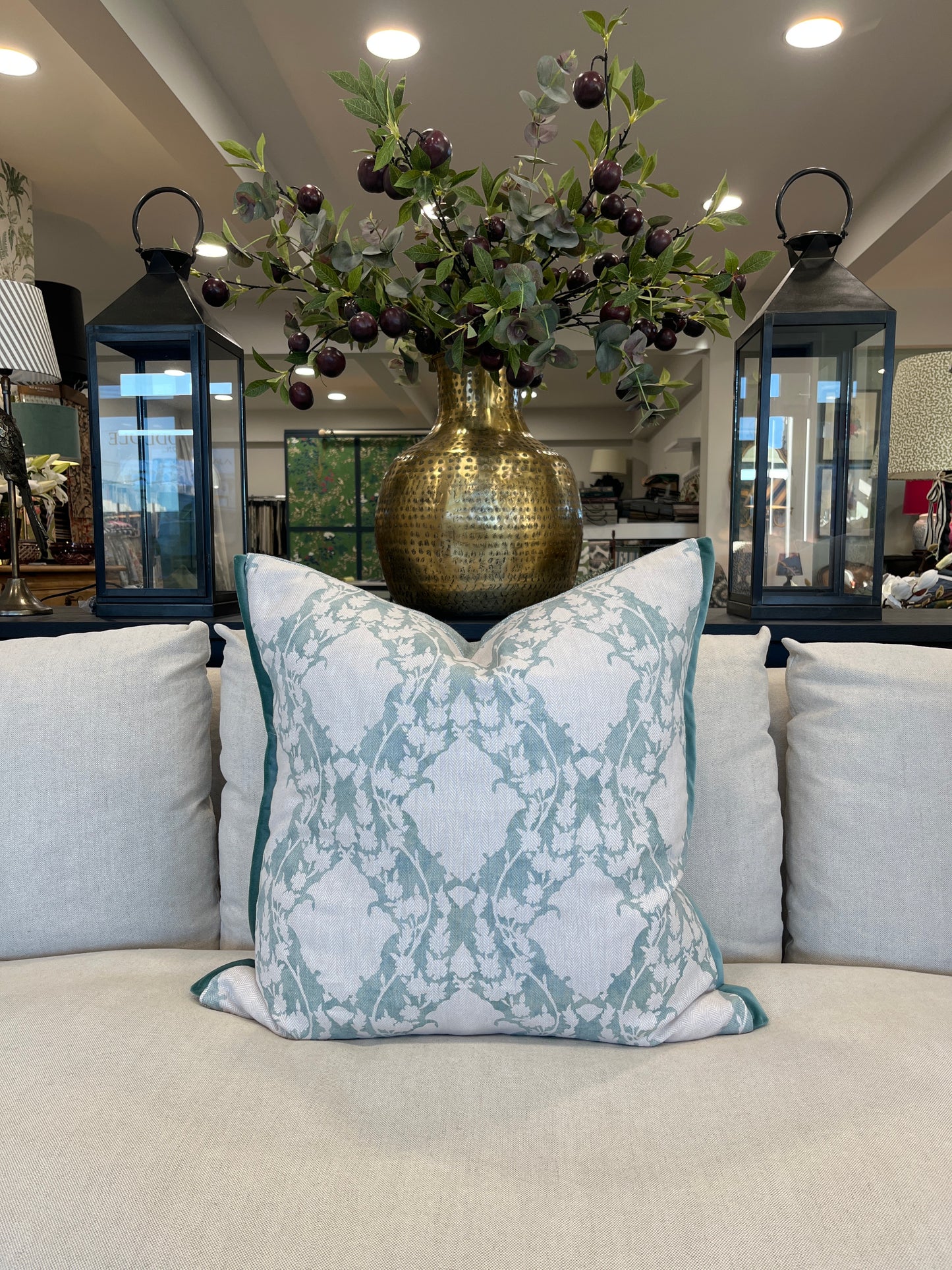 Maddeaux Trellis Cushion