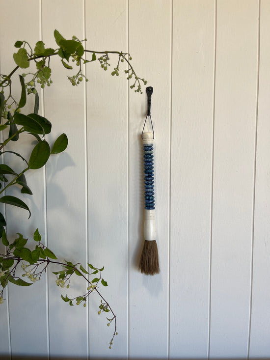 Blue Spot Jasper Calligraphy Brush