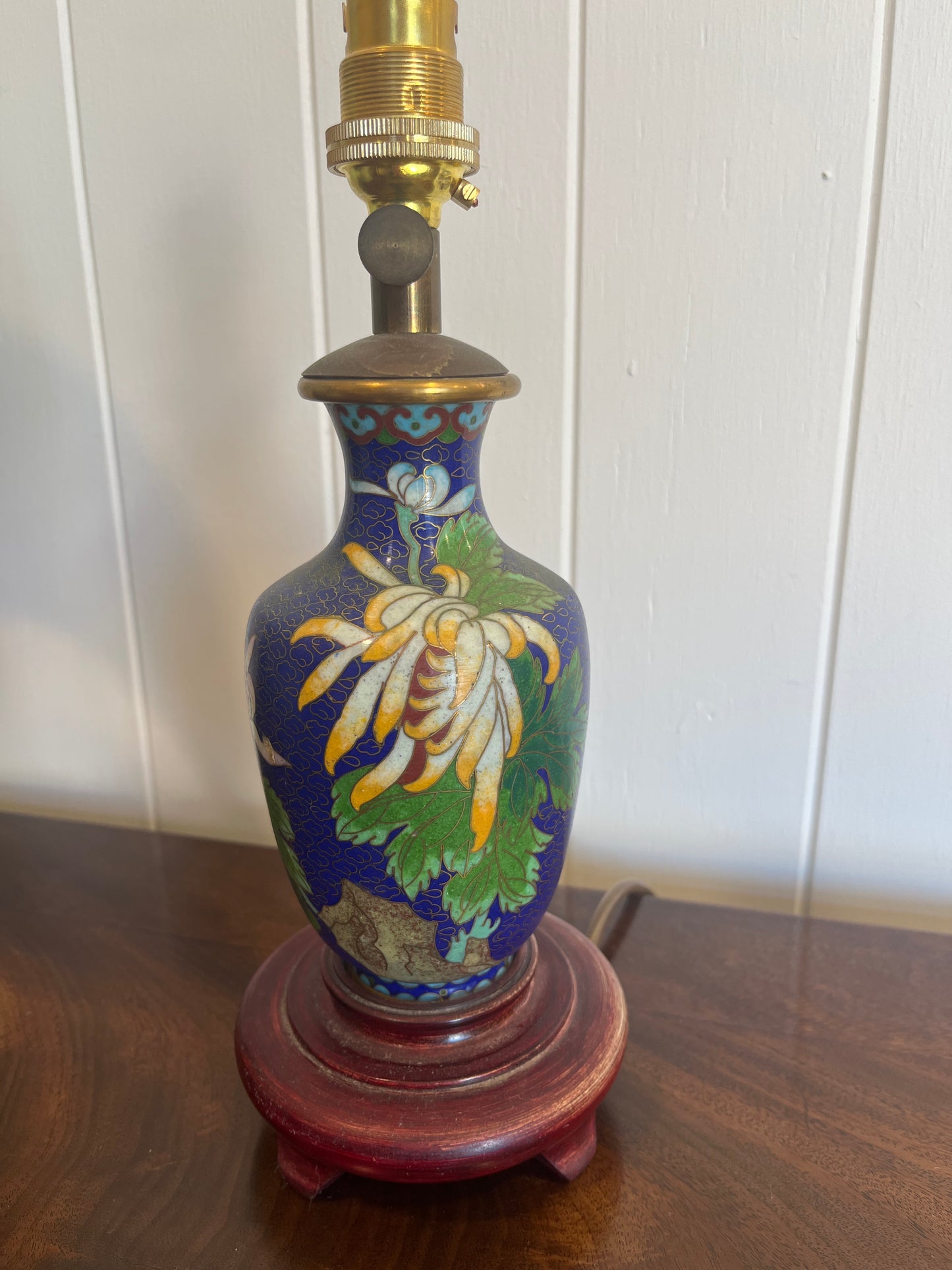 Cloisonné Lamp Bases