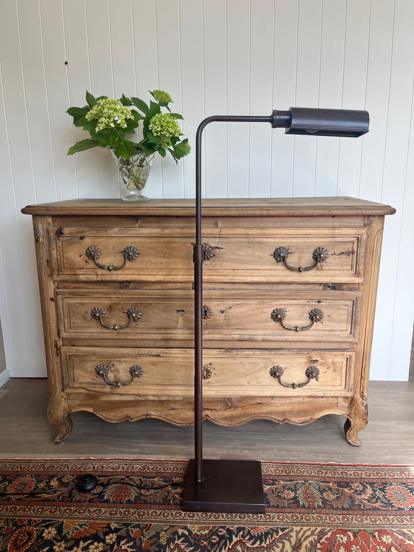 Bronze Floor Library Lamp