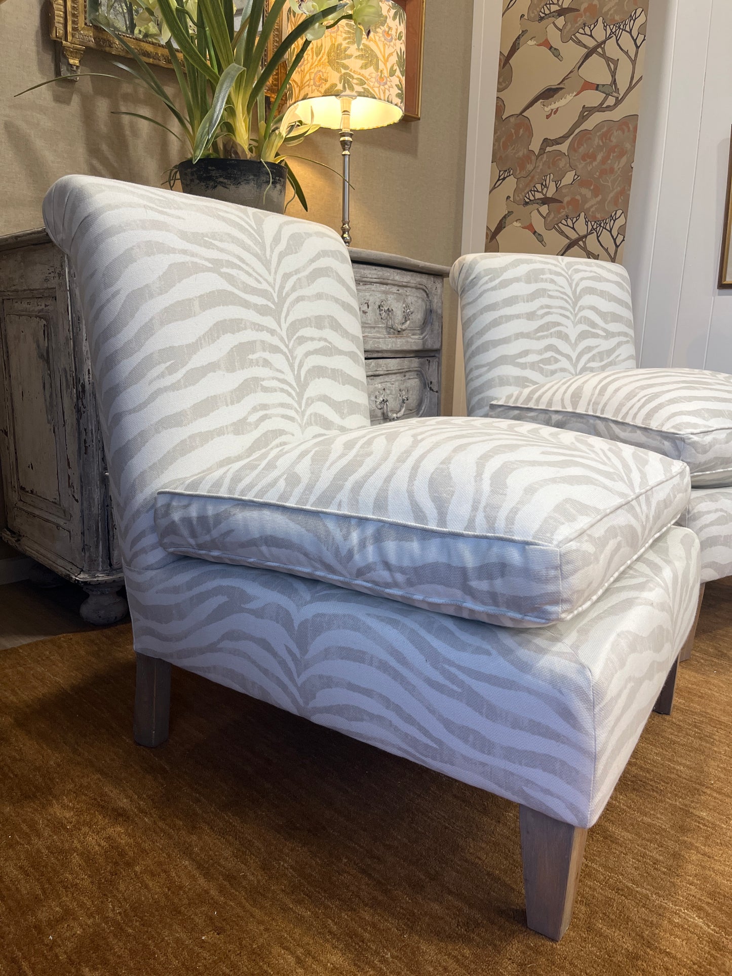 Pair of Out of Africa  Chairs