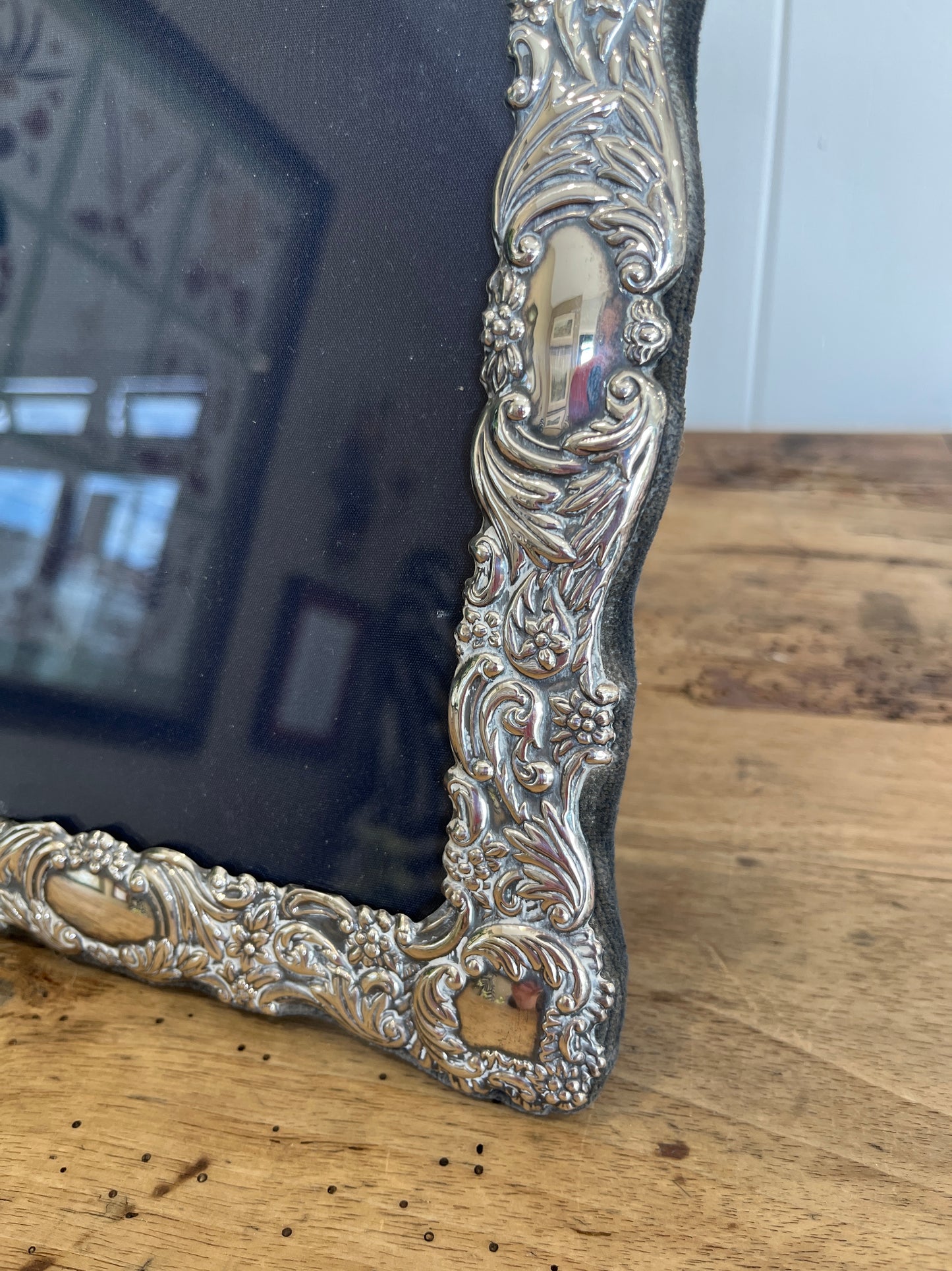 Victorian Sterling Silver Photo Frame