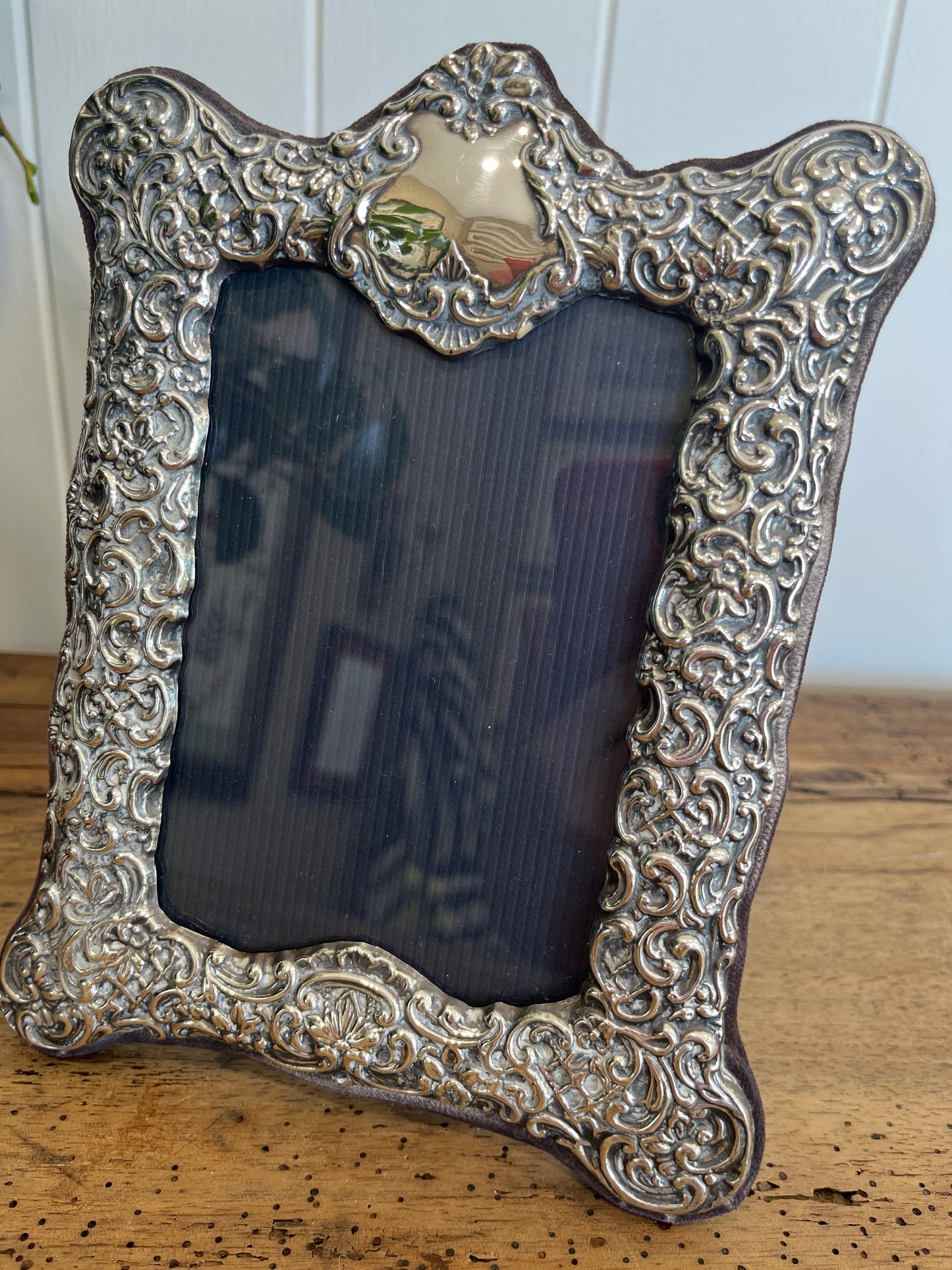 Victorian Sterling Silver Photo Frame
