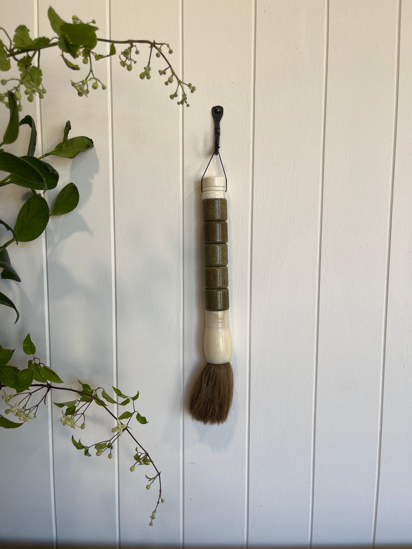 Bronze Olive Calligraphy Brush