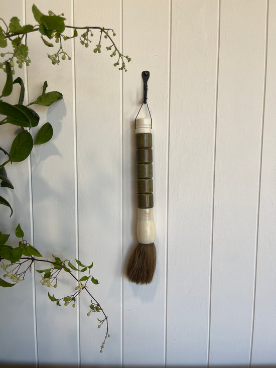 Bronze Olive Calligraphy Brush