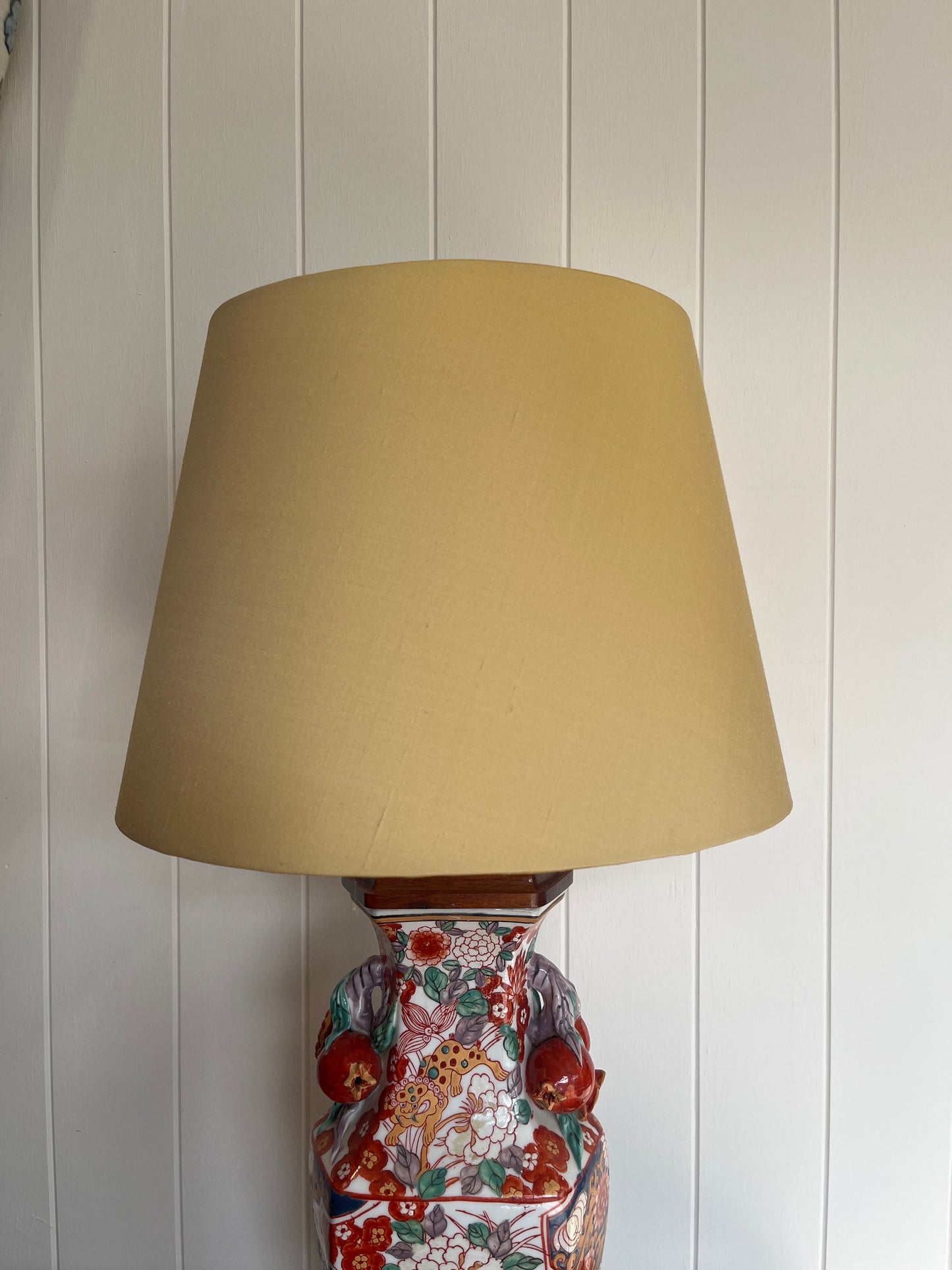 Gold Silk Lamp Shade
