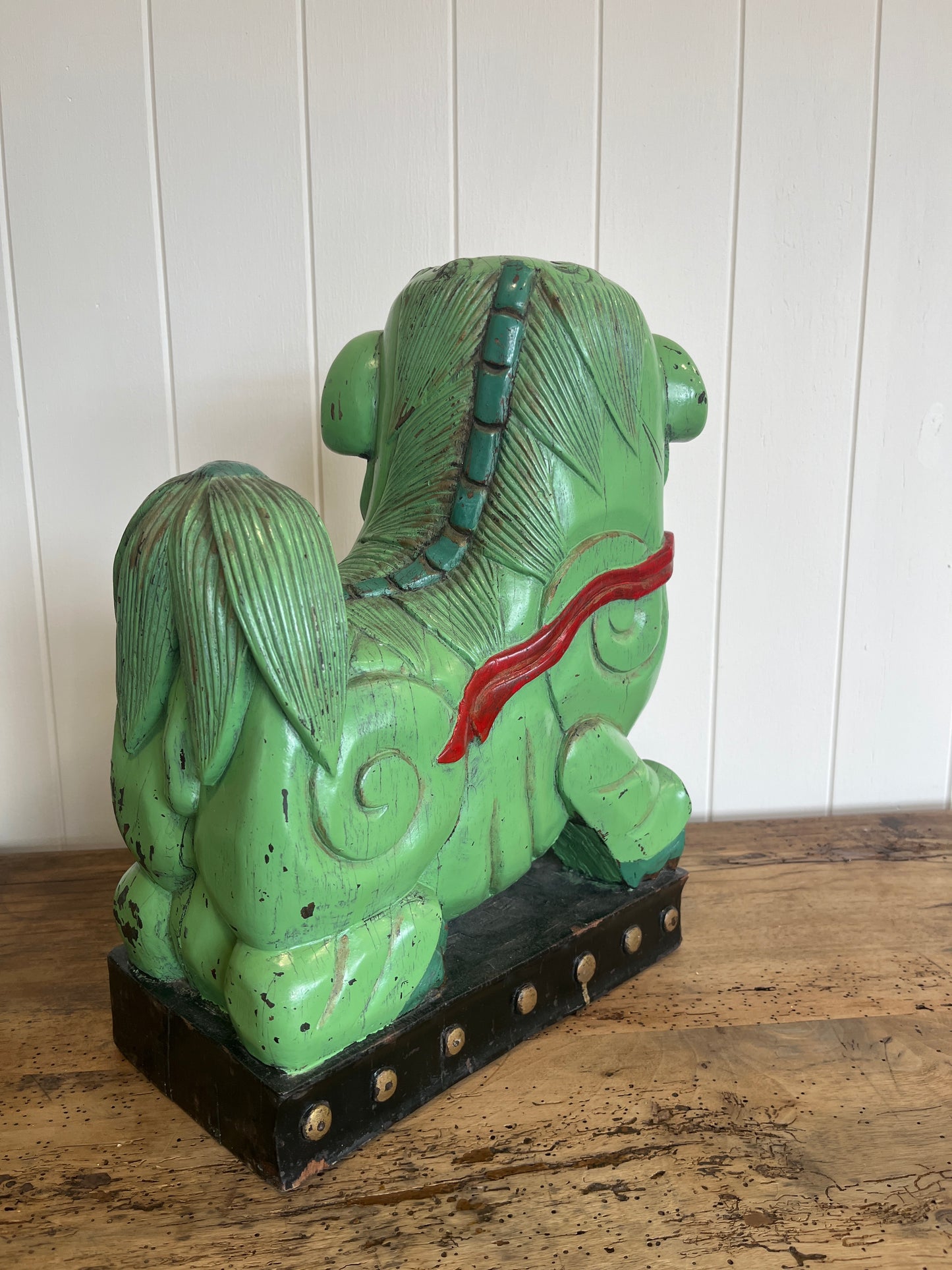 Old Original Temple Fu Dog