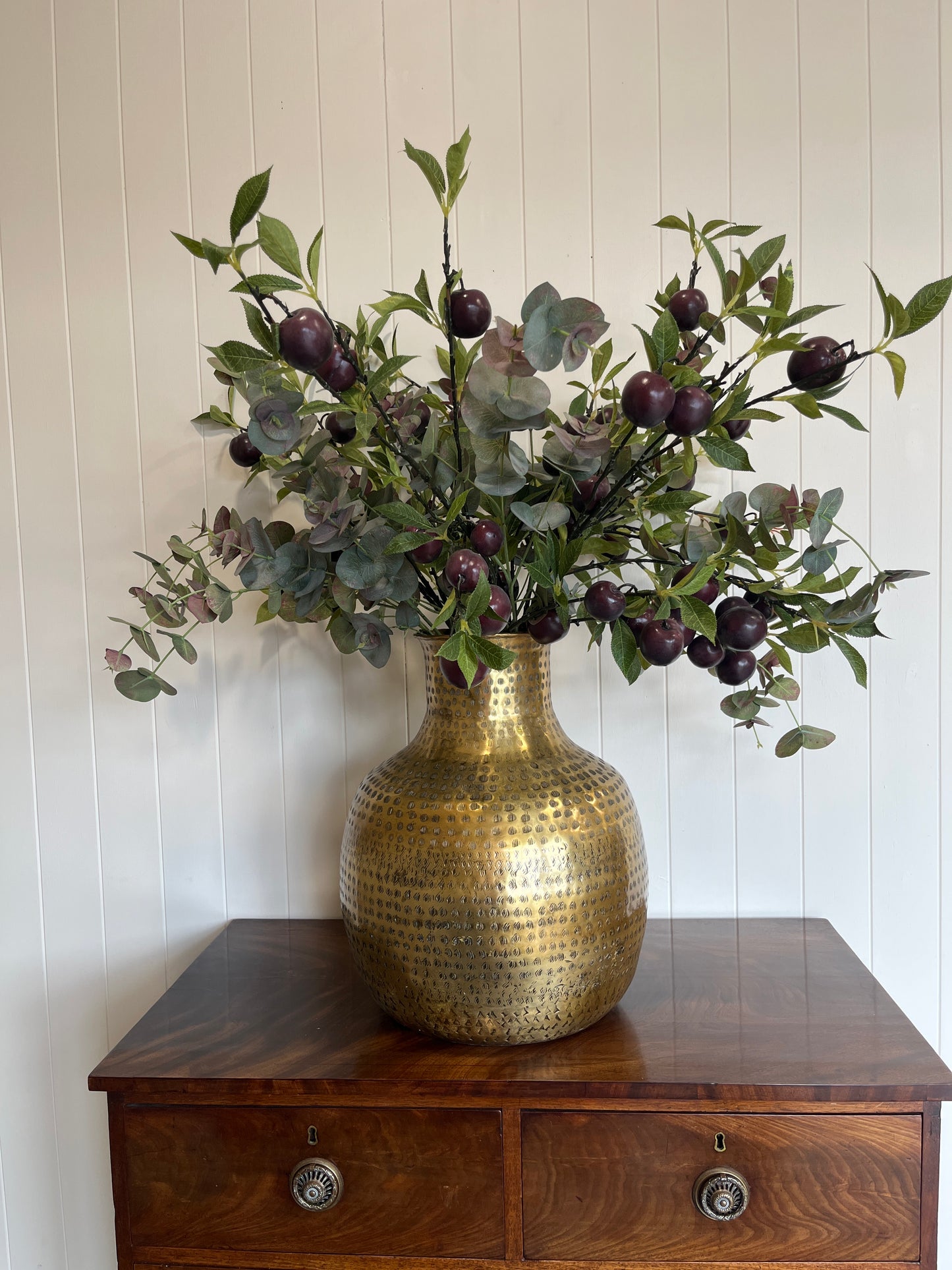Large Decorative Brass Urn