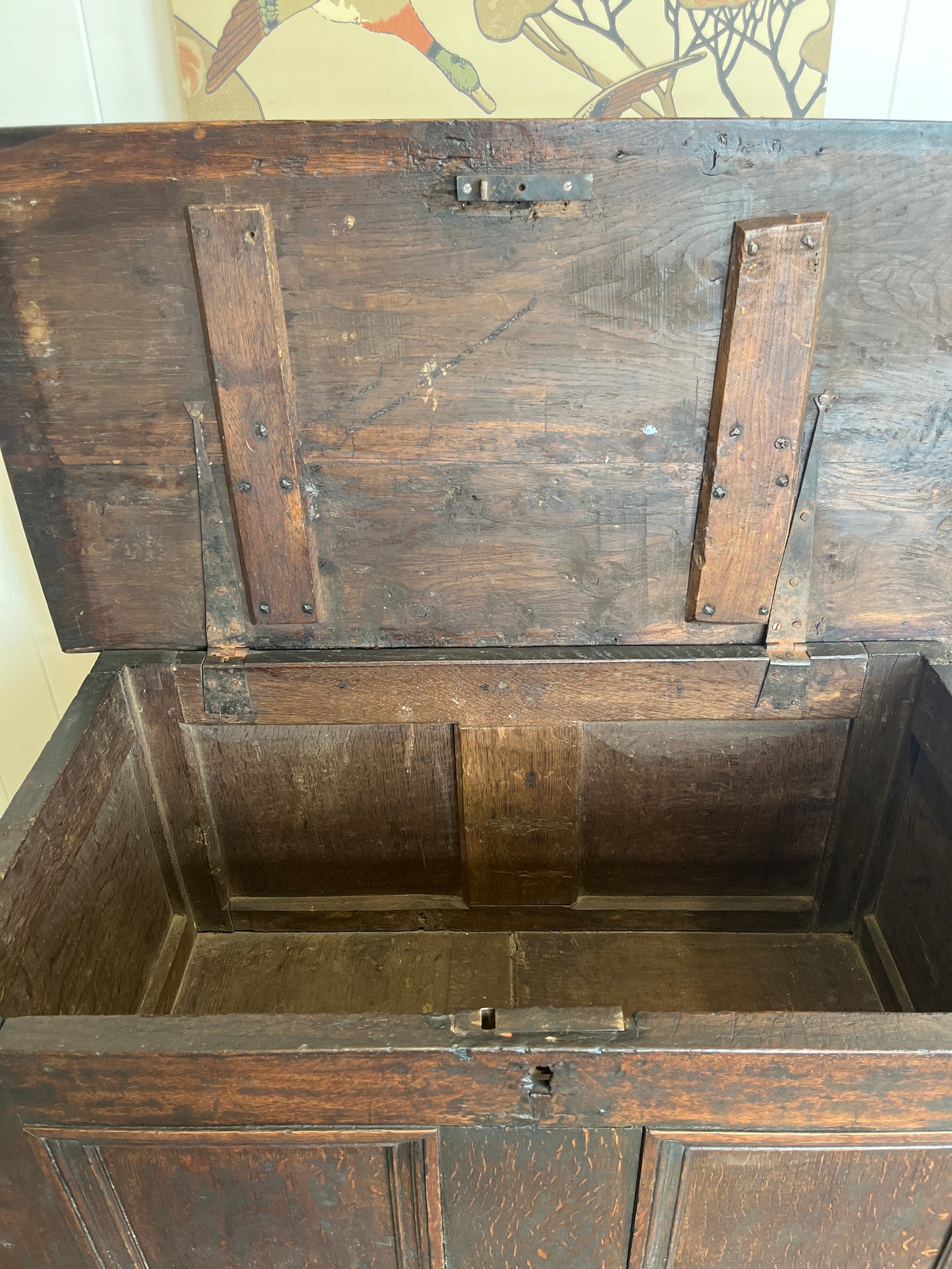 Antique Georgian Oak Coffer