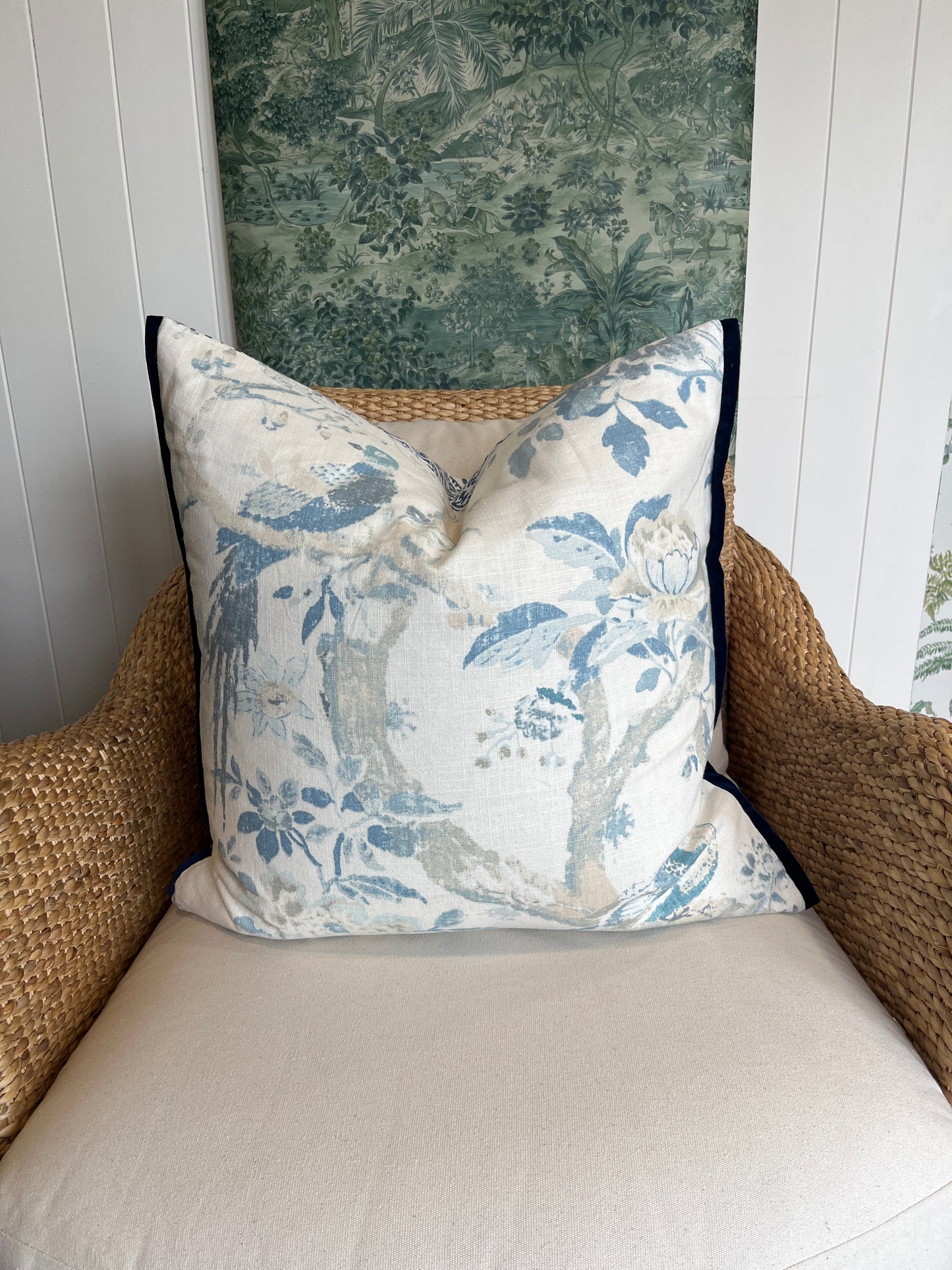 Blue Fields Cushion