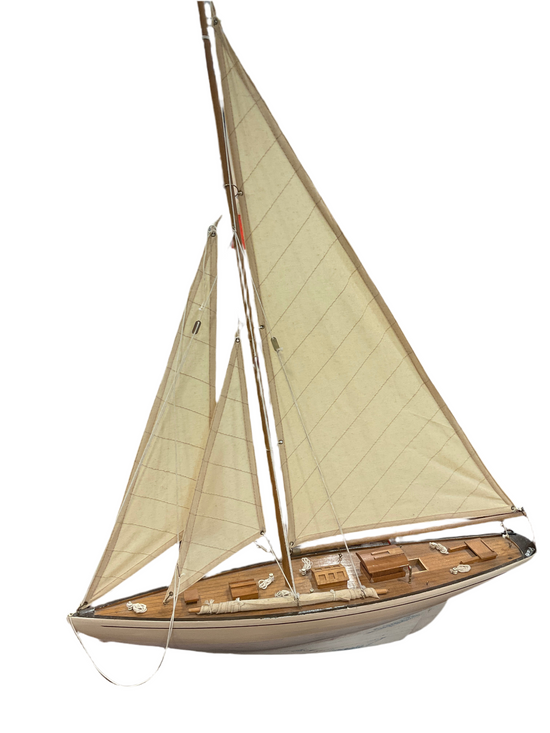 Vintage Model Yacht