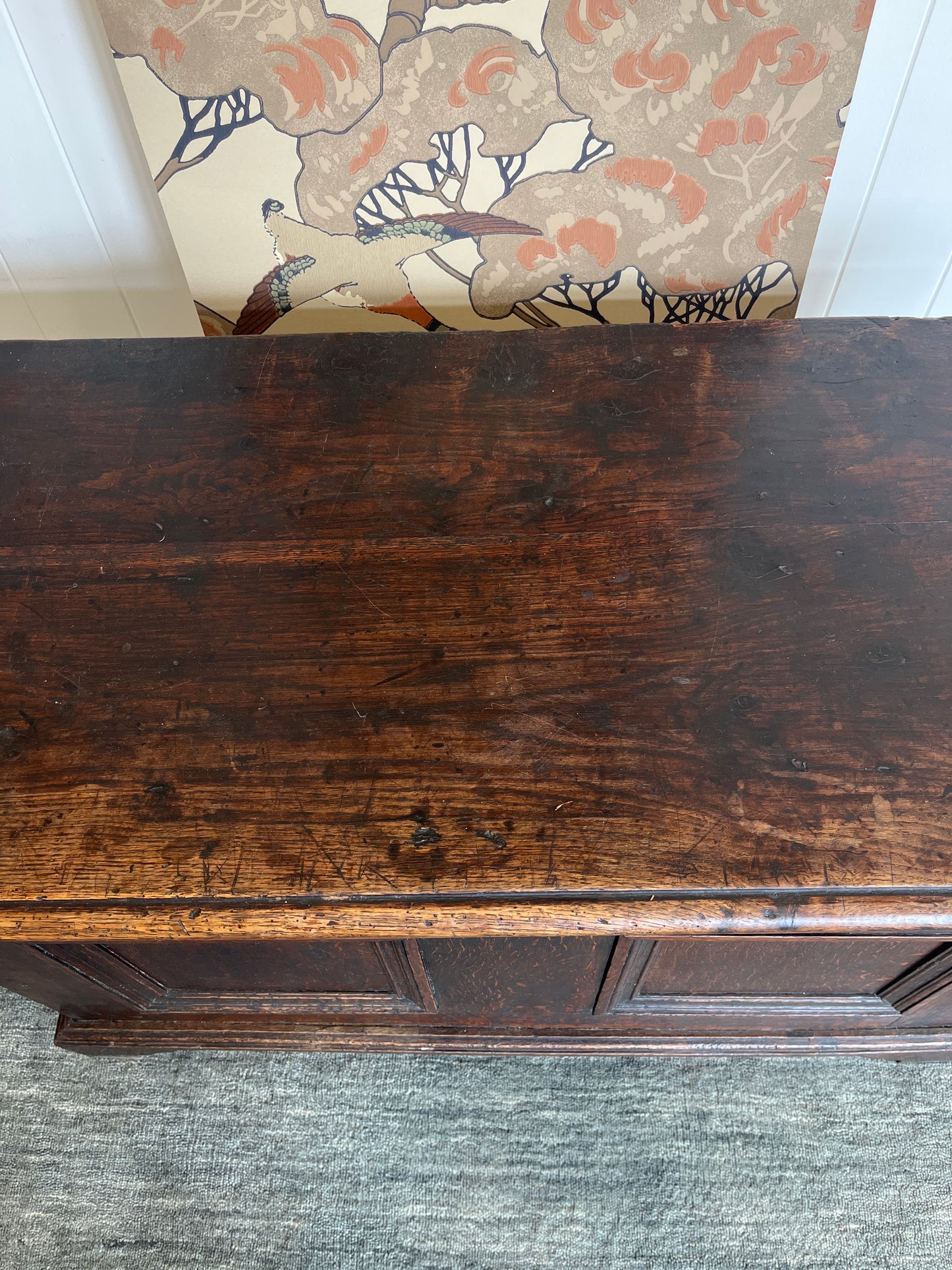 Antique Georgian Oak Coffer
