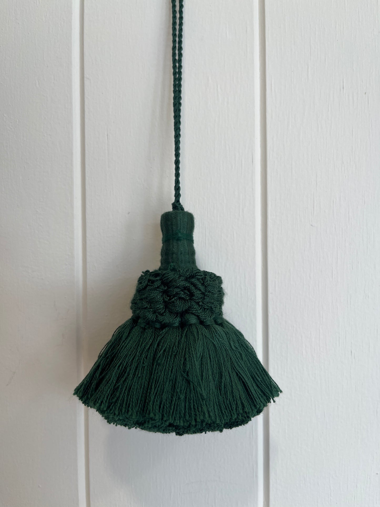 Green tassel