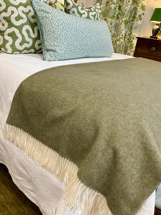 Merino Wool Throw