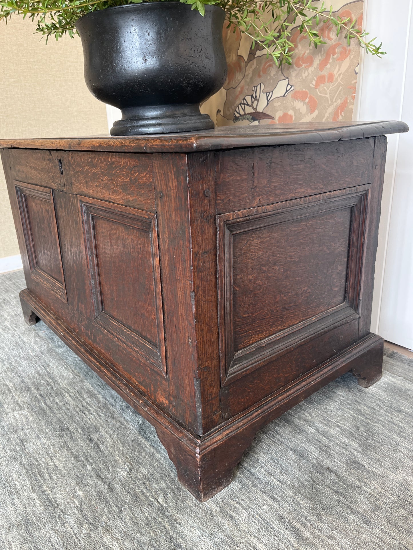 Antique Georgian Oak Coffer