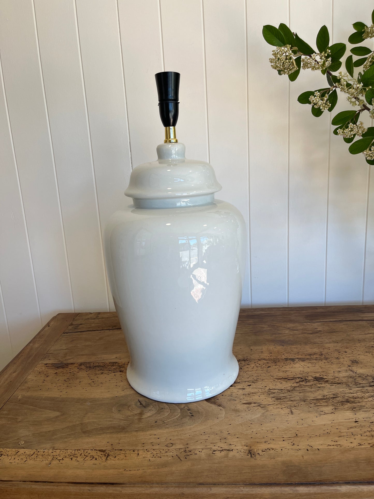 Ceramic Urn Lamp Base