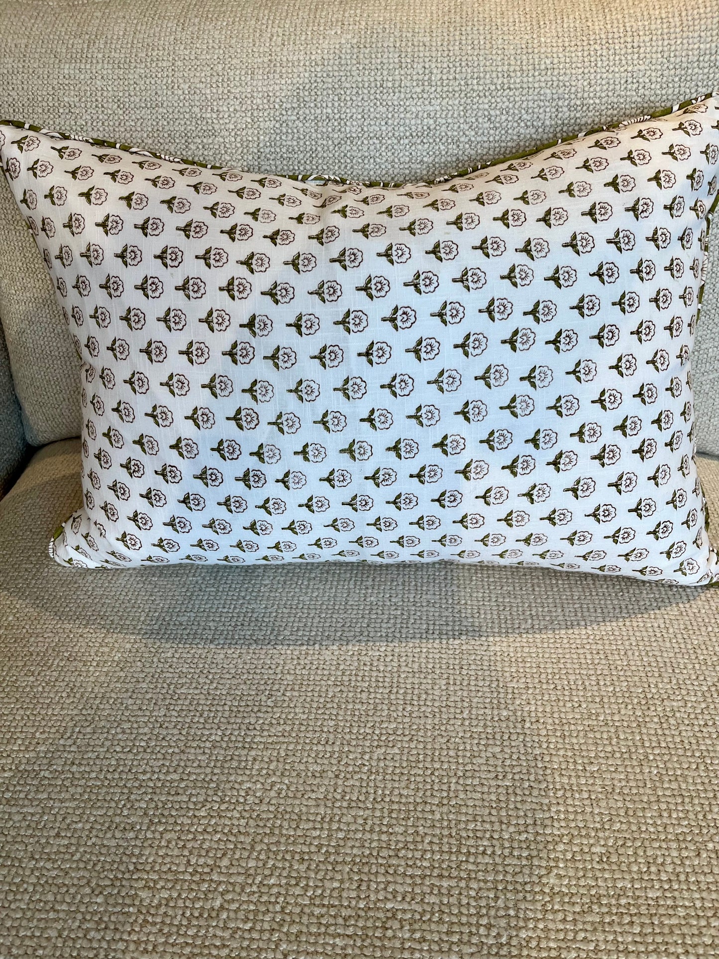 Hand blocked Cushion