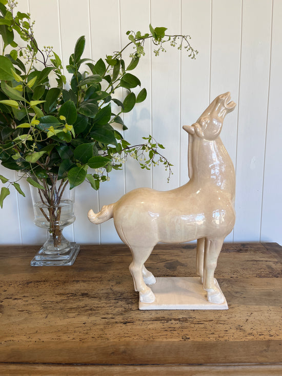 Ceramic Horse Statue
