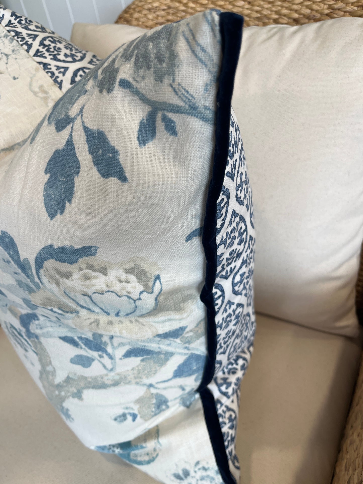 Blue Fields Cushion
