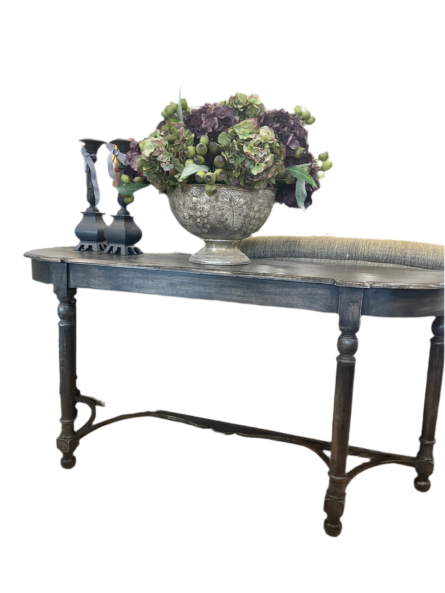 Basani Console Washed black colour
