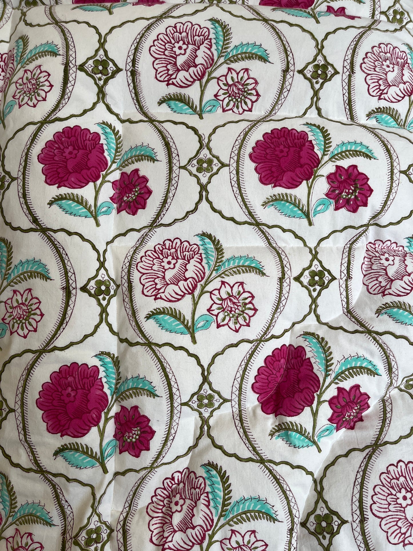 Indian Block Print Handmade Eiderdown