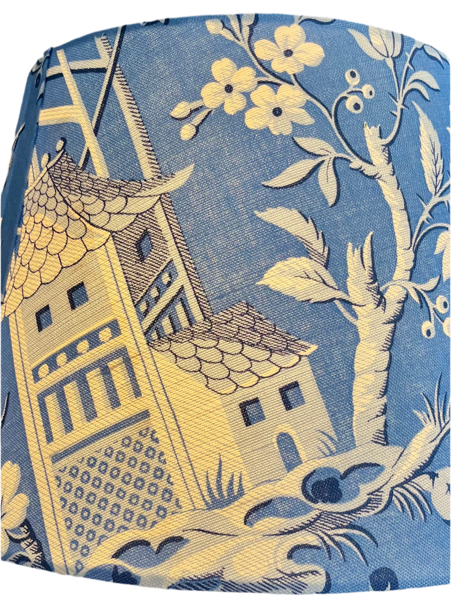 Chinoiserie toile Lampshade