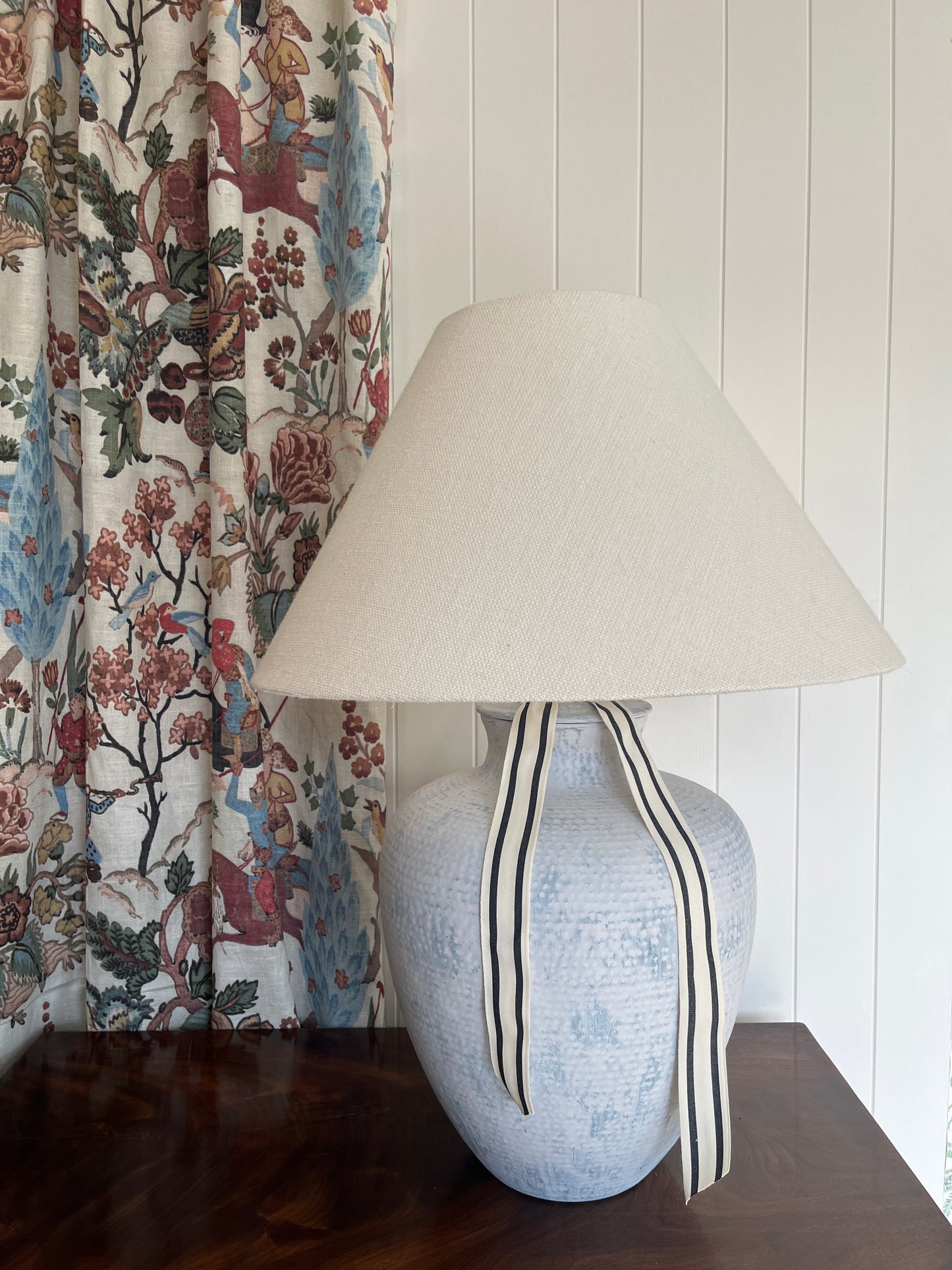 Classic Cream Linen Lamp Shade