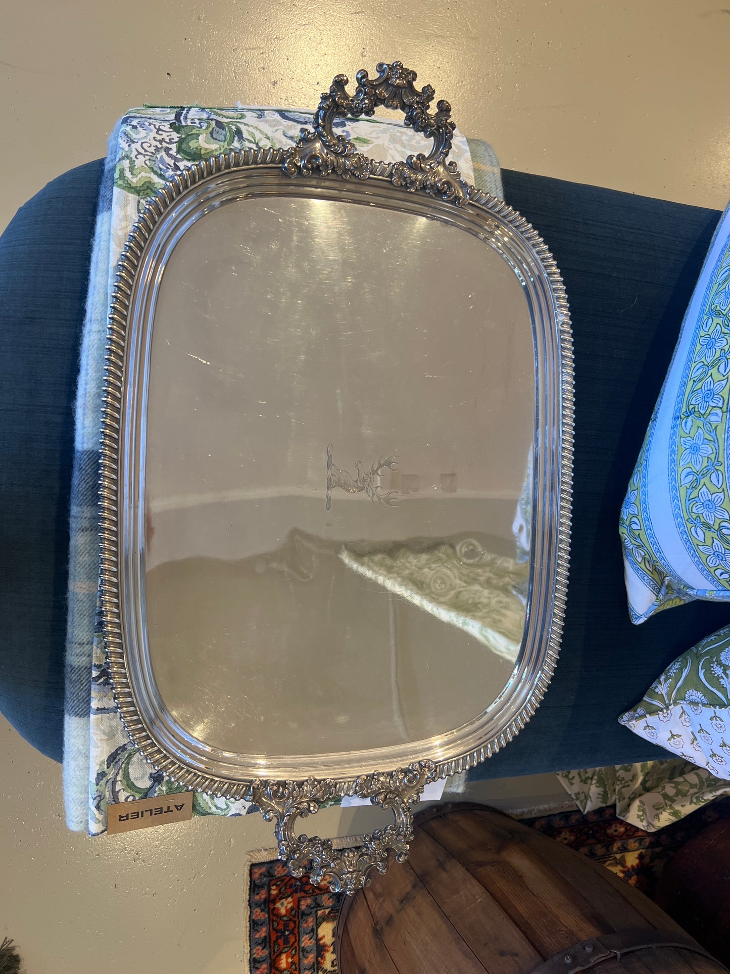 Silver banquet Tray