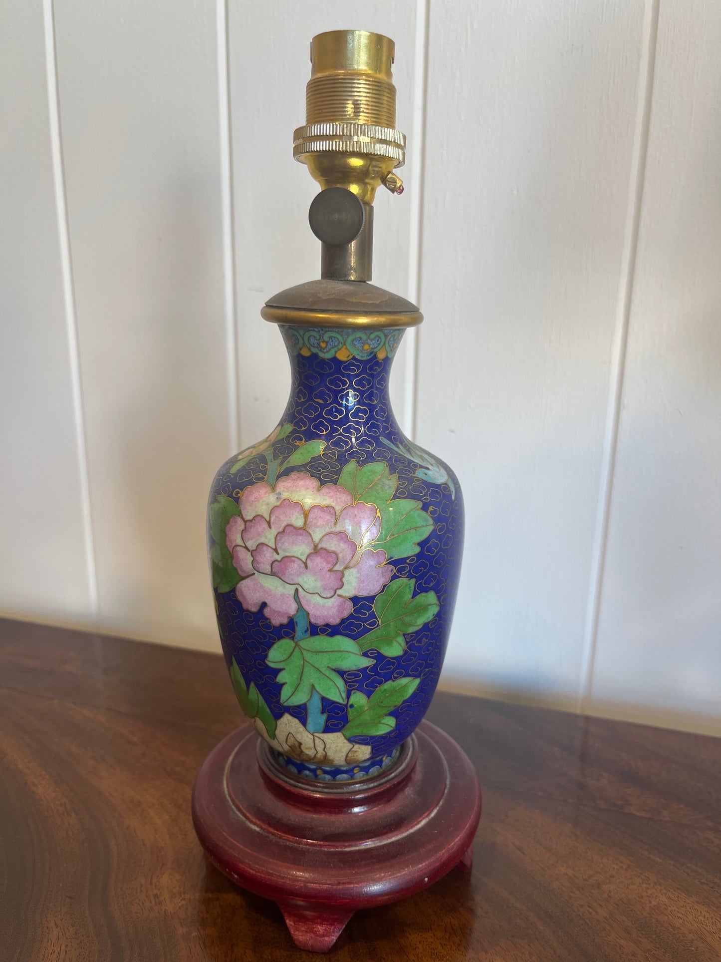 Cloisonné Lamp Bases