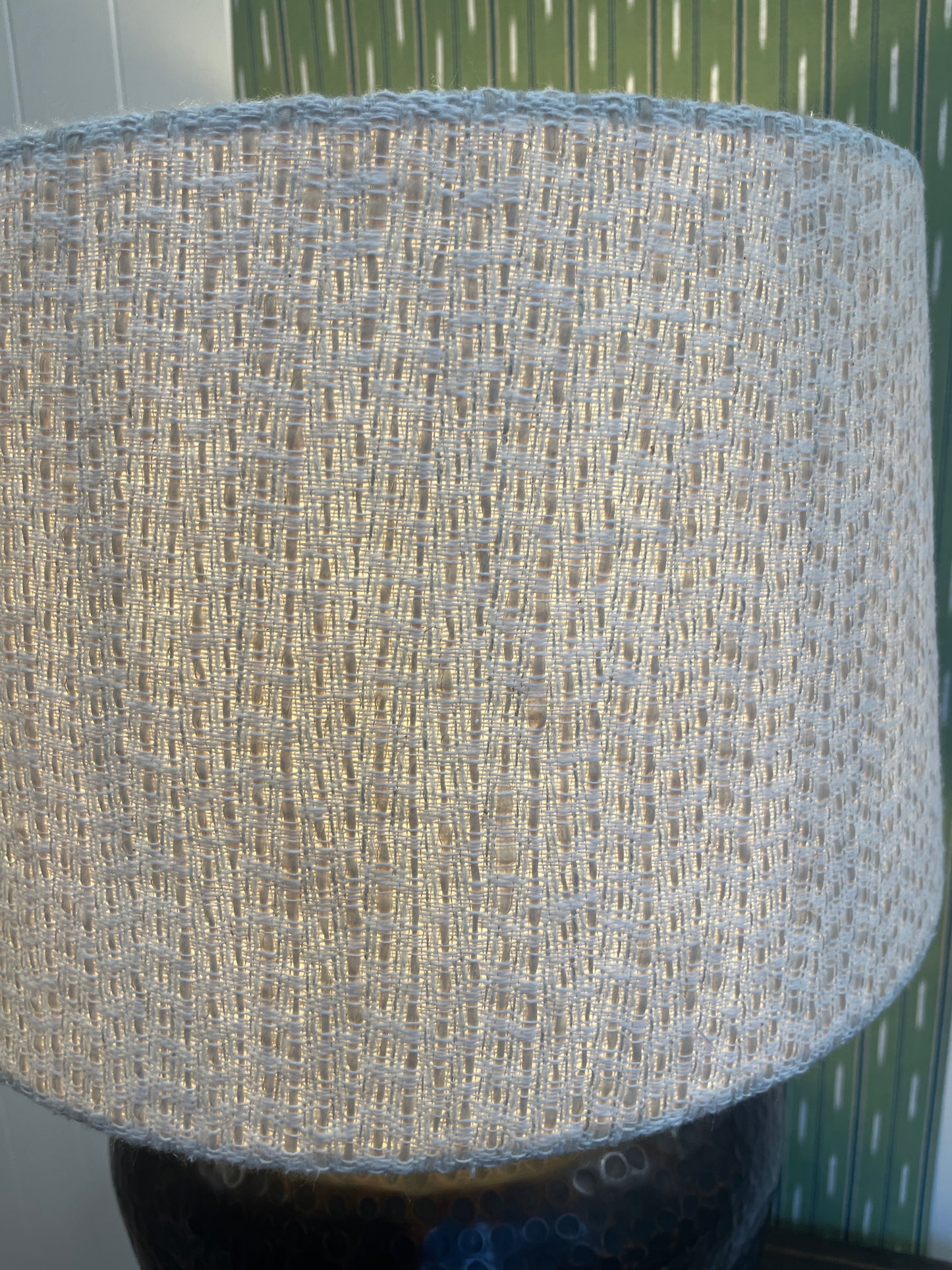 Natural Barbotine Lamp Shade