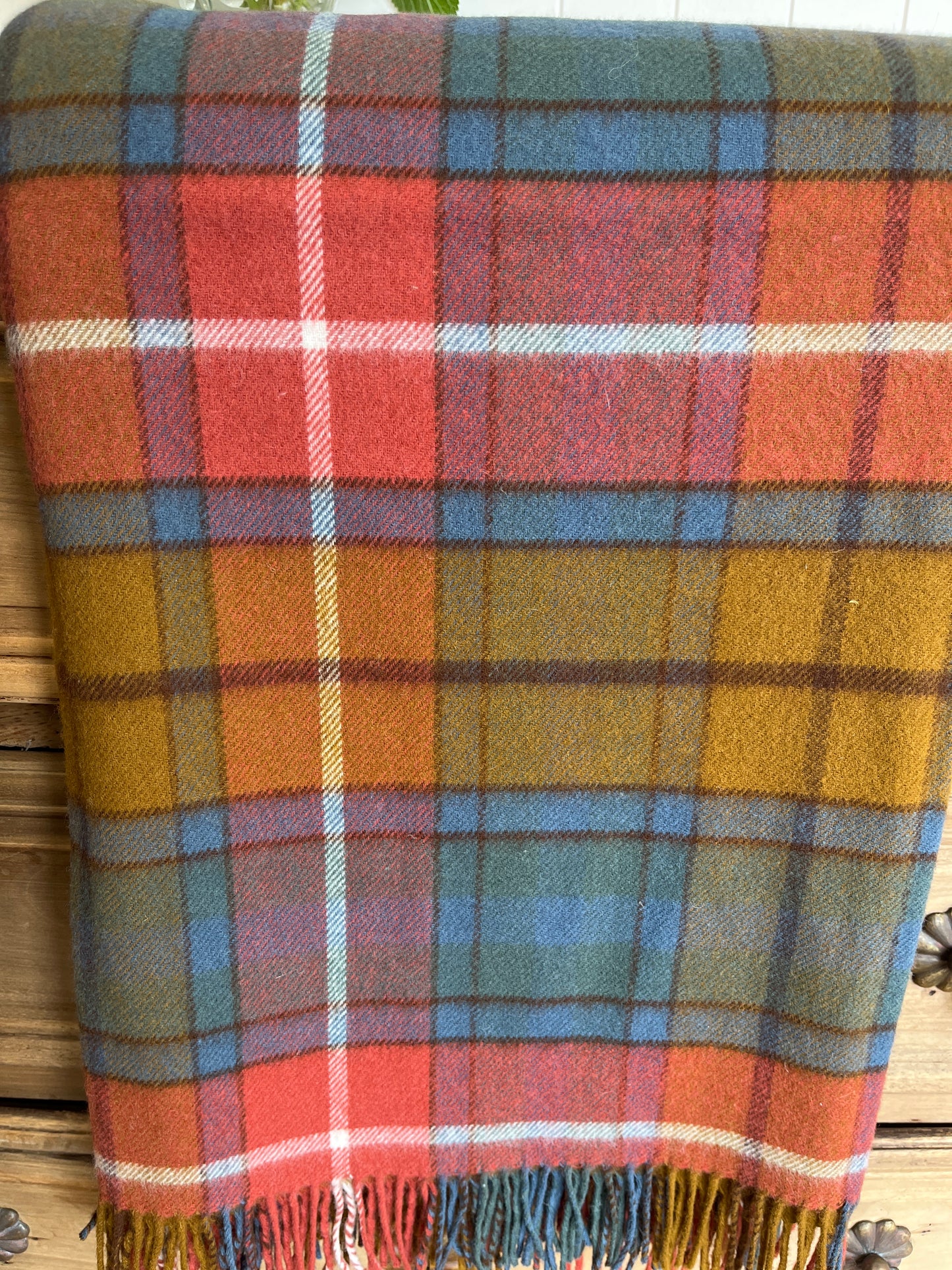 Tartan Wool Throw