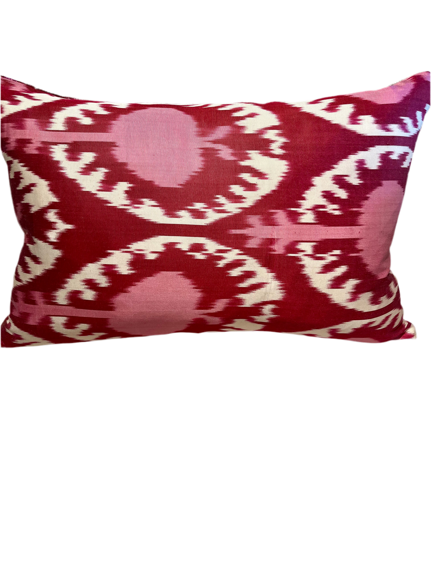 Silk Velvet Ikat Cushion